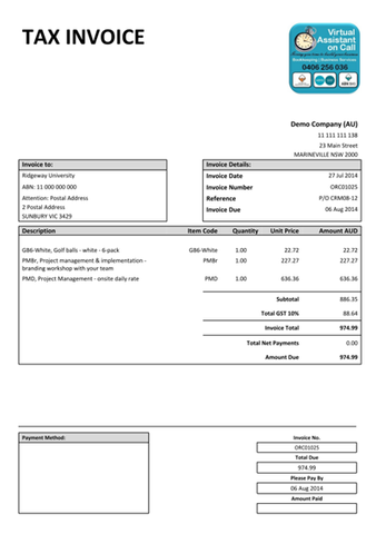 Xero Template - 1
